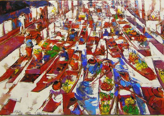 "Floatingmarket 2" Nataly Kimmel