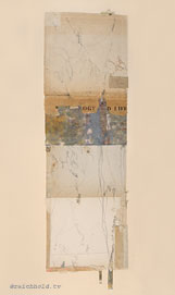 We Are All Connected, 2009; mixed media collage; 30 x 22 inches